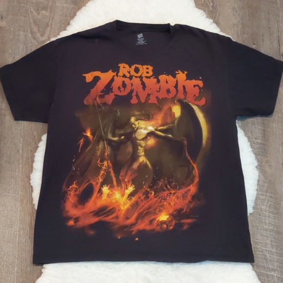Rob Zombie Other - Rob Zombie Say You Love Satan Tour Tee Shirt